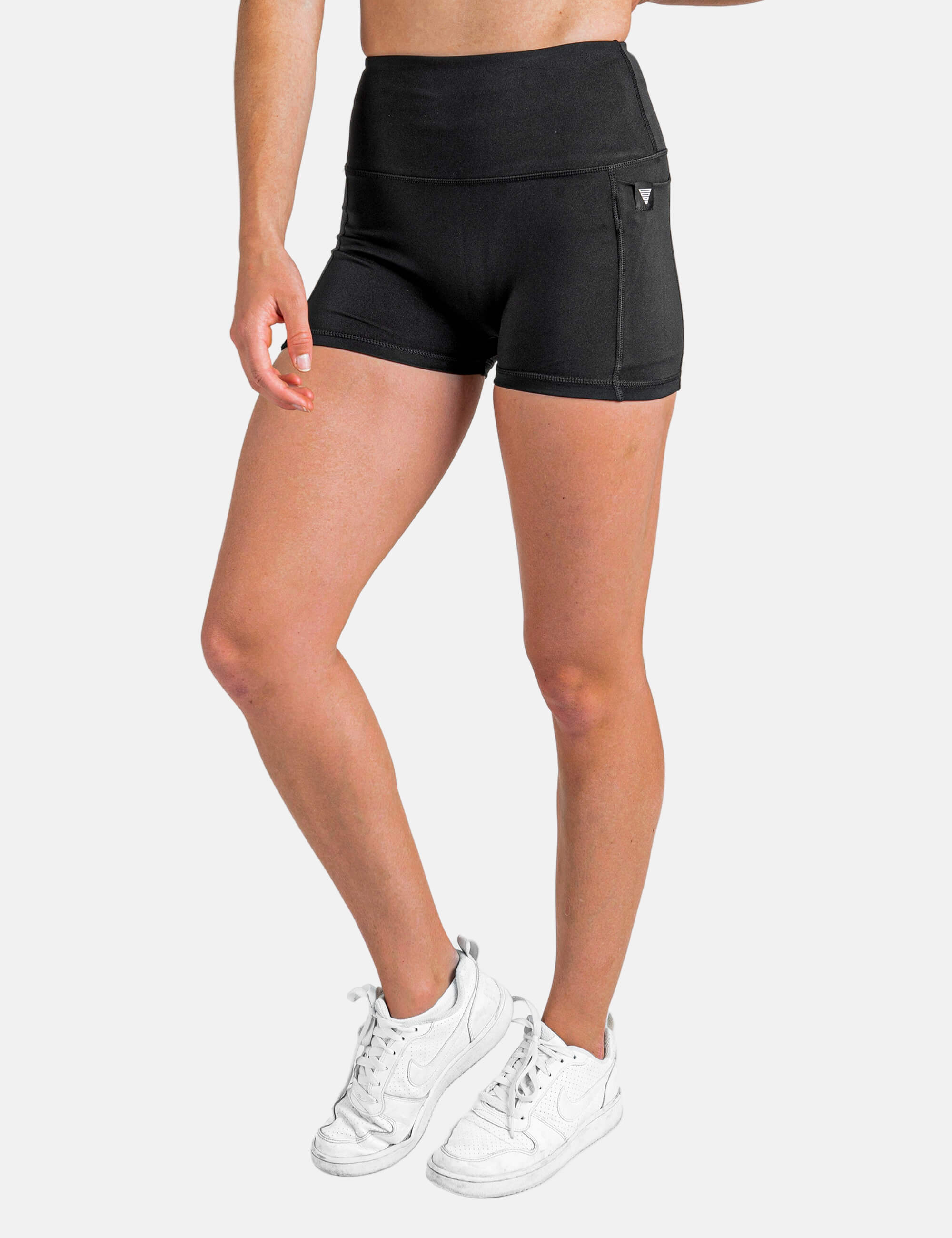 Women PRO High Waisted 4 Inch Shorts for Running & Racing v2 (Carbon B –  Purpose Performance Wear