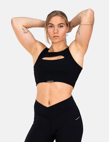 Rib Sports Bra Women