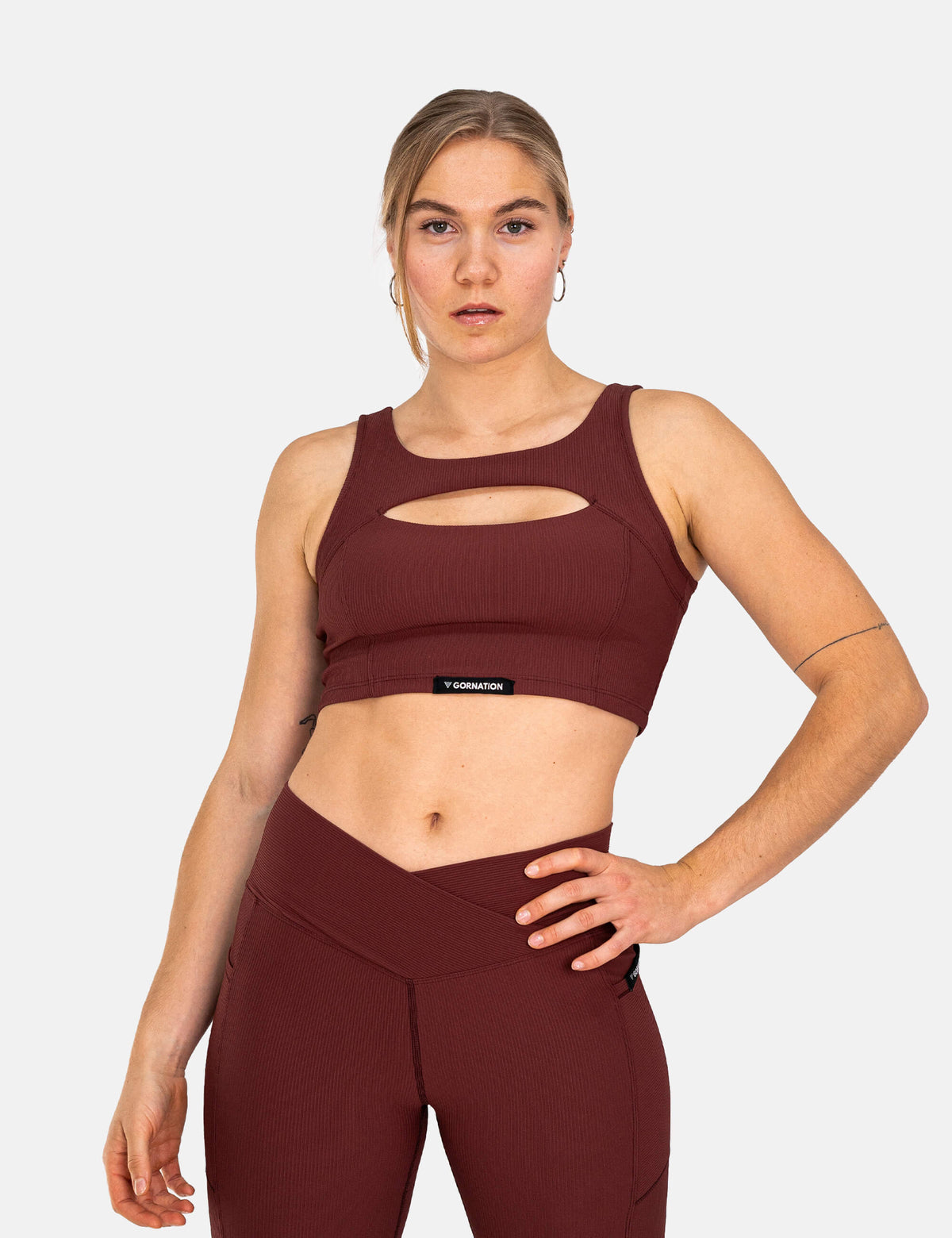 Rib Sports Bra Women