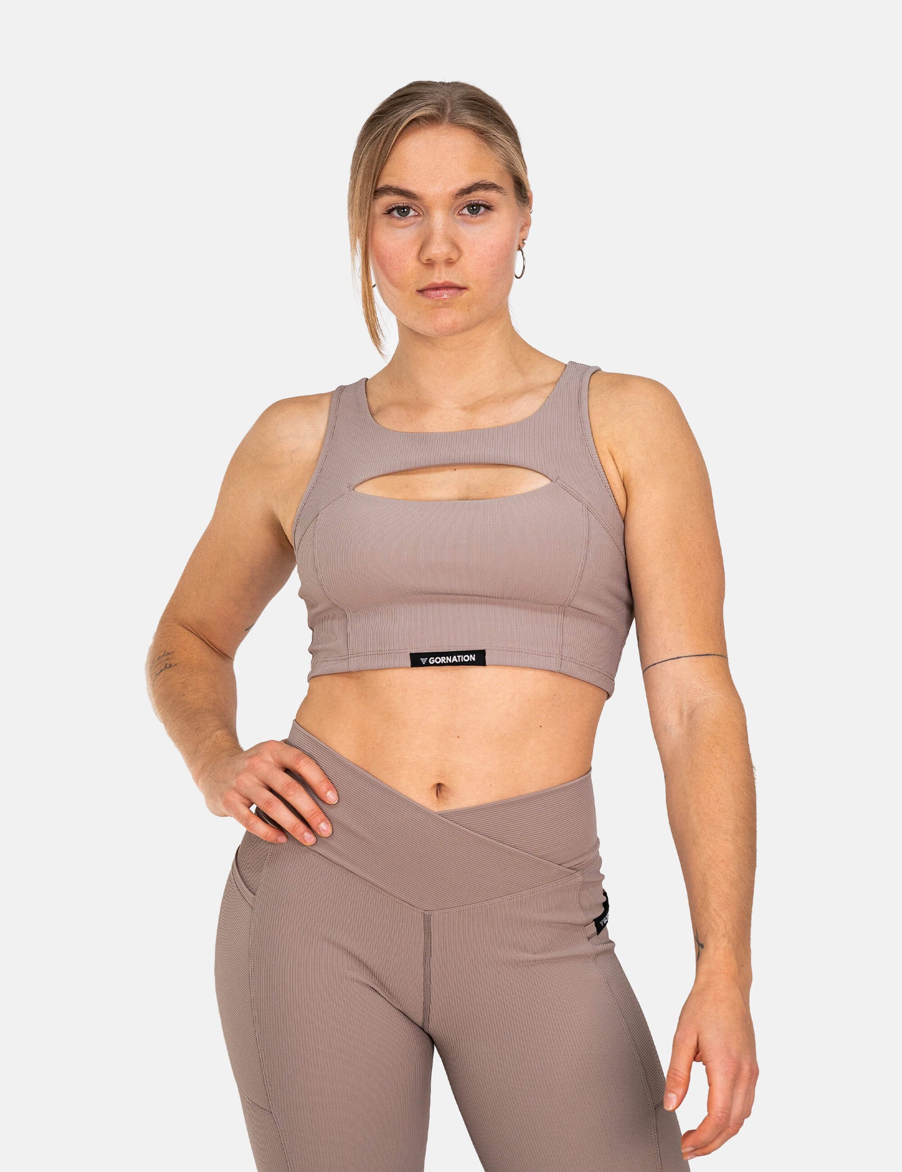 Rib Sports Bra Women