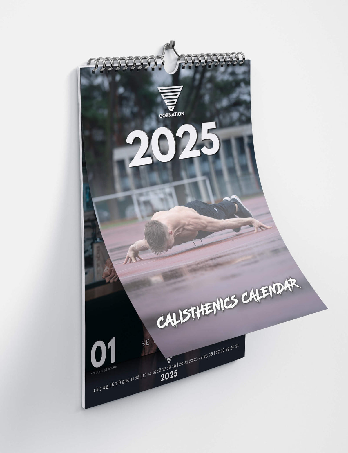 Calendrier Mural de Street Workout 2025