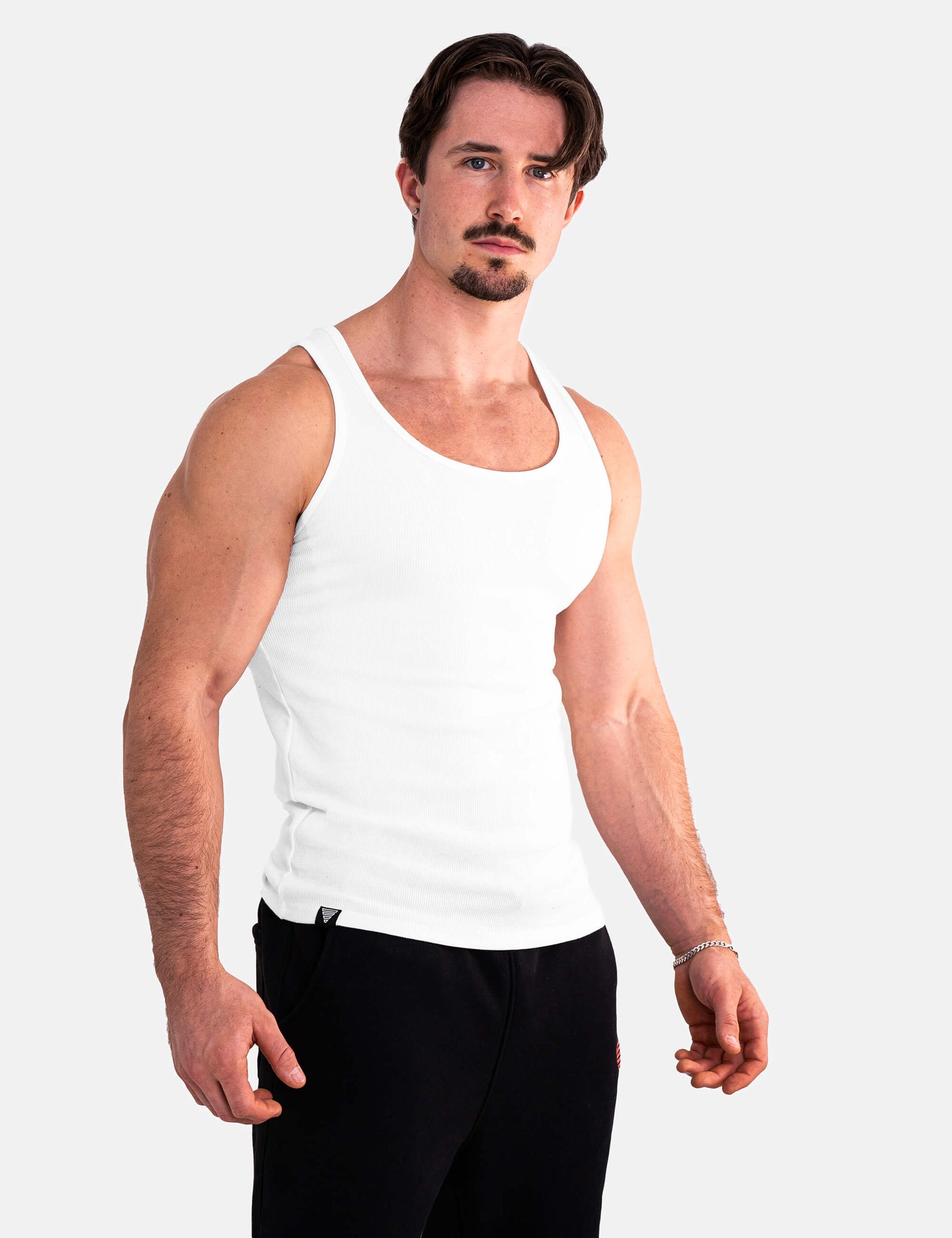 Rib Tank Top Men