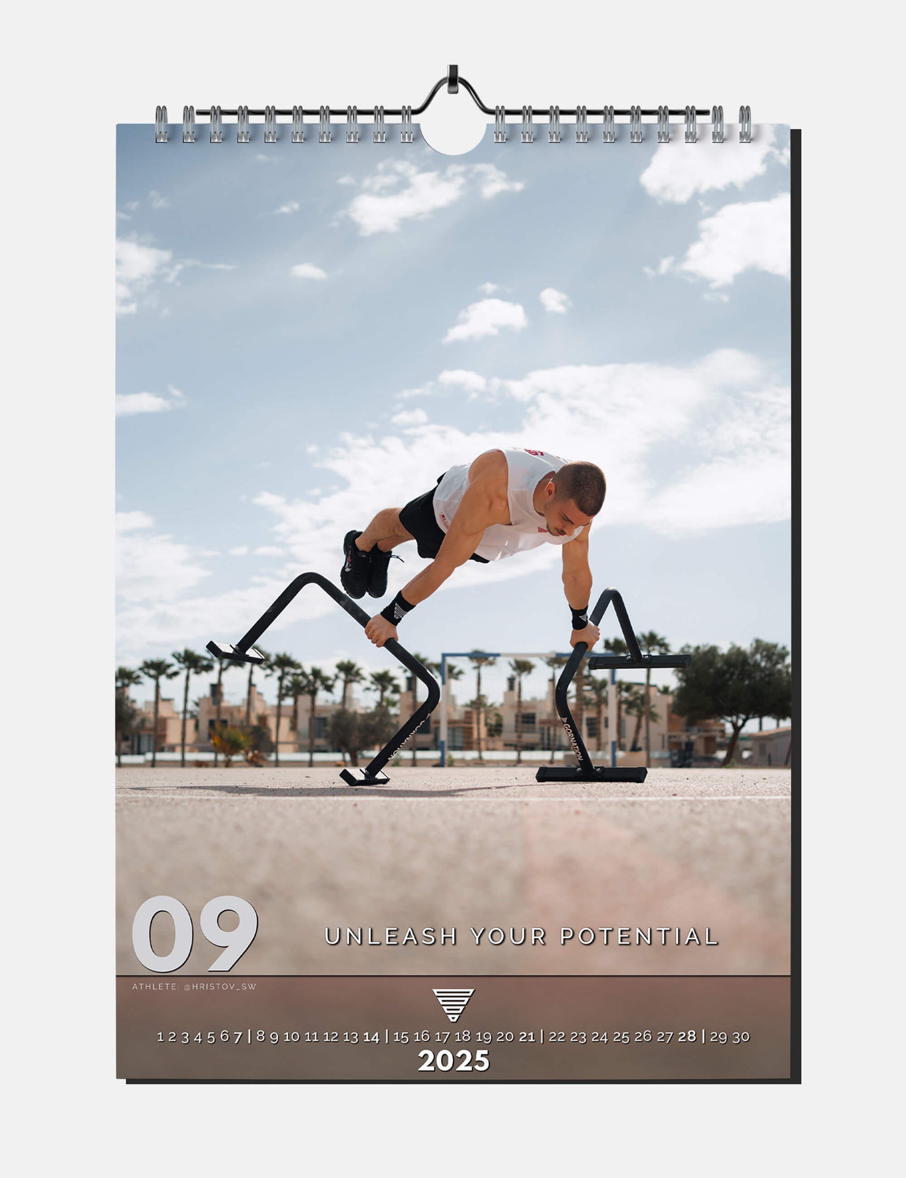 Calendrier Mural de Street Workout 2025