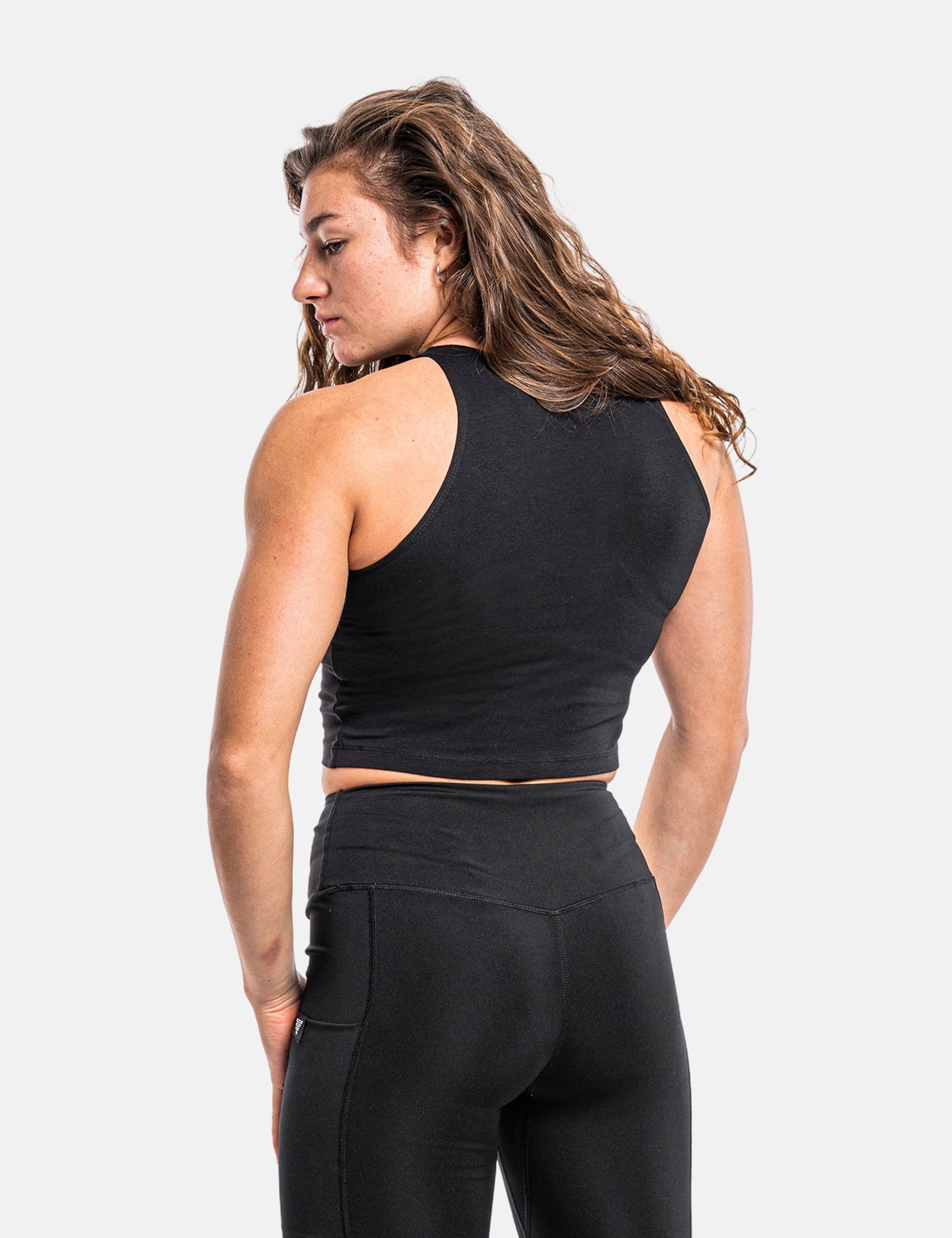 Black workout outlet top